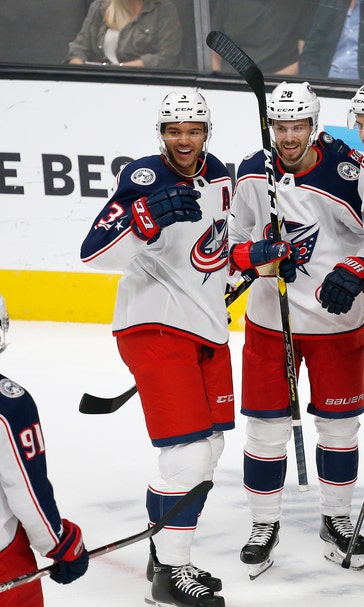 Foligno scores 2 goals as Blue Jackets top Sharks 4-1